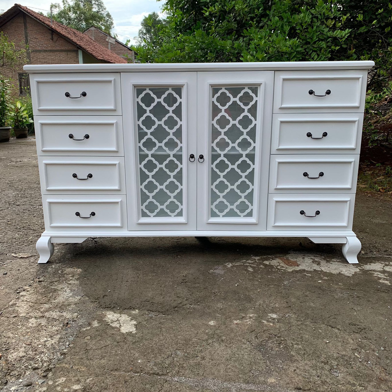 Bufet Hias Shabby Minimalis,Bufet Hias Shabby,furniture jepara,Bufet Hias Minimalis,set bufet tv Minimalis,bufet hias vintage,bufet hias,bufet tv,meja tv,meja tv Minimalis,Bufet Hias Minimalis cat duco