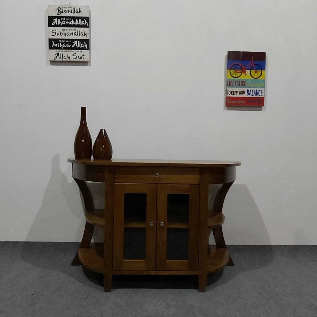 Meja konsul unik kayu jati Di Jepara