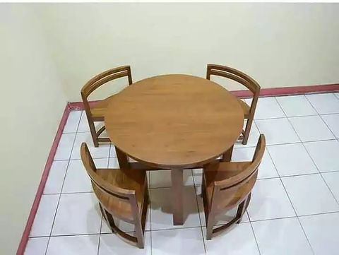 meja makan jati bagus model terbaru