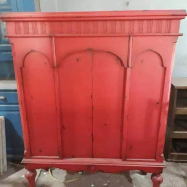 Almari handuk klasik warna merah kayu mahoni, Almari handuk klasik warna merah, Almari handuk klasik, Kayu Mahoni, warna merah, ALmari Handuk, Almari handuk Klasik, Jati Wahid Furniture