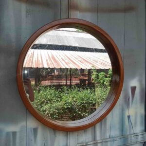 Cermin hias terbaru kayu jati