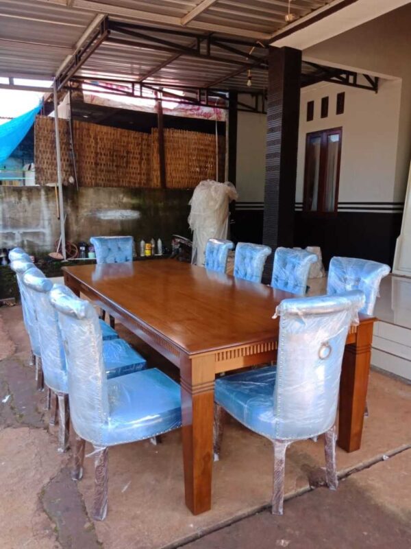 Meja makan minimalis jati bagus