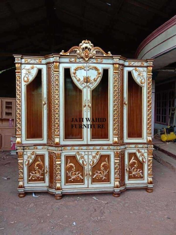 almari pajangan ukiran jati,almari pajangan,almari hias jati,almari hias,jual almari pajangan,almari hias ukir,harga buffet jati,