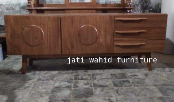 bufet retro minimalis jati natural, bufet retro minimalis jati, bufet retro jati, bufet minimalis jati, bufet retro bagus, bufet retro terbaru, bufet tv retro jati, bufet tv retro minimalis, bufet jati