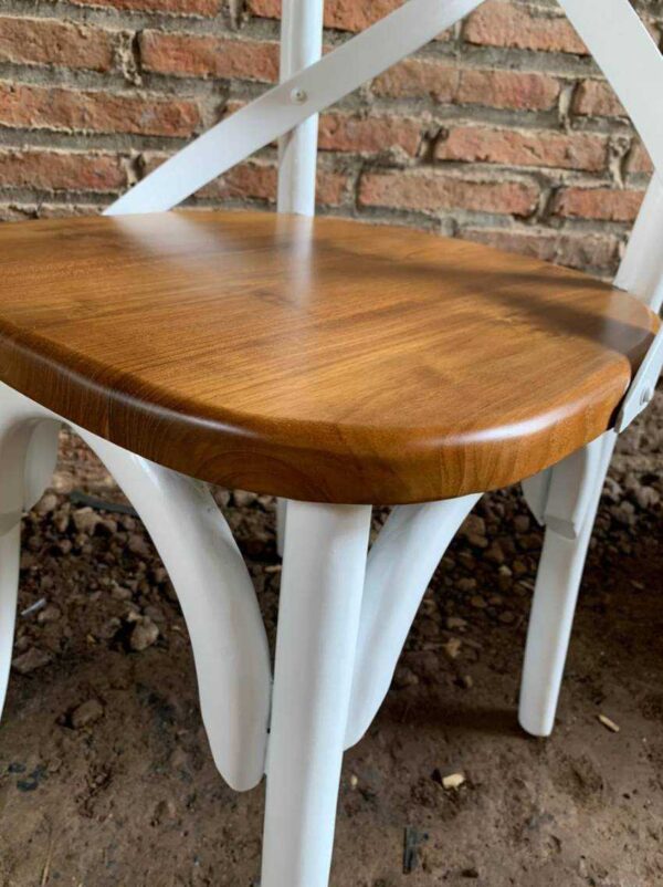 Kursi cafe model koboi silang