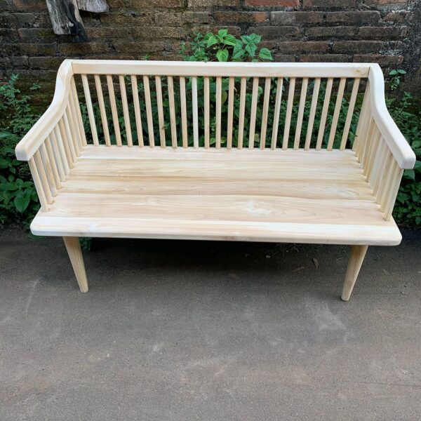 Bangku Sofa Retro Minimalis Jati