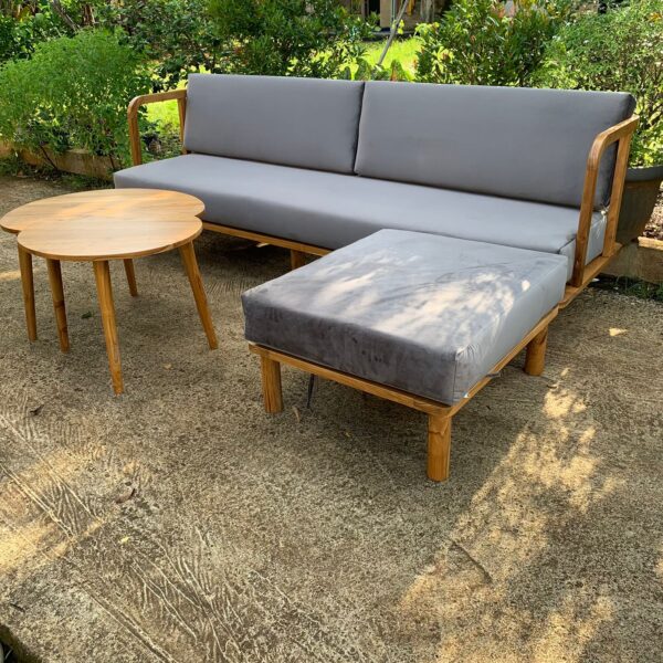 Kursi Sofa Sudut Minimalis Jati