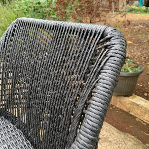 Kursi Stool Rotan Sintetis